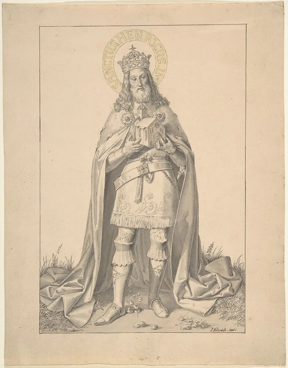 Saint Henry (Emperor Henry II) — Joseph von Führich