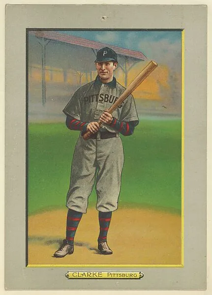 Fred Clarke, Outfielder, Pittsburg Pirates (National League), from Turkey Red Cabinets (T3) — American Tobacco Company