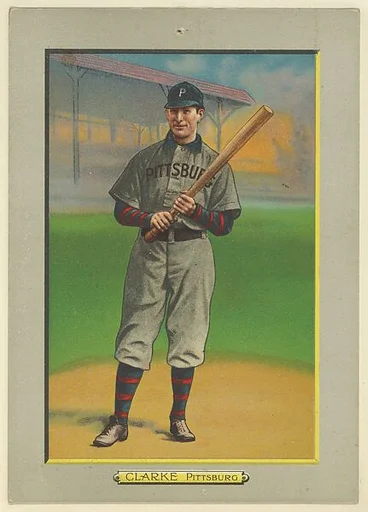 Fred Clarke, Outfielder, Pittsburg Pirates (National League), from Turkey Red Cabinets (T3)