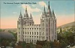 The Mormon Temple, Salt Lake City, Utah. — Unknown