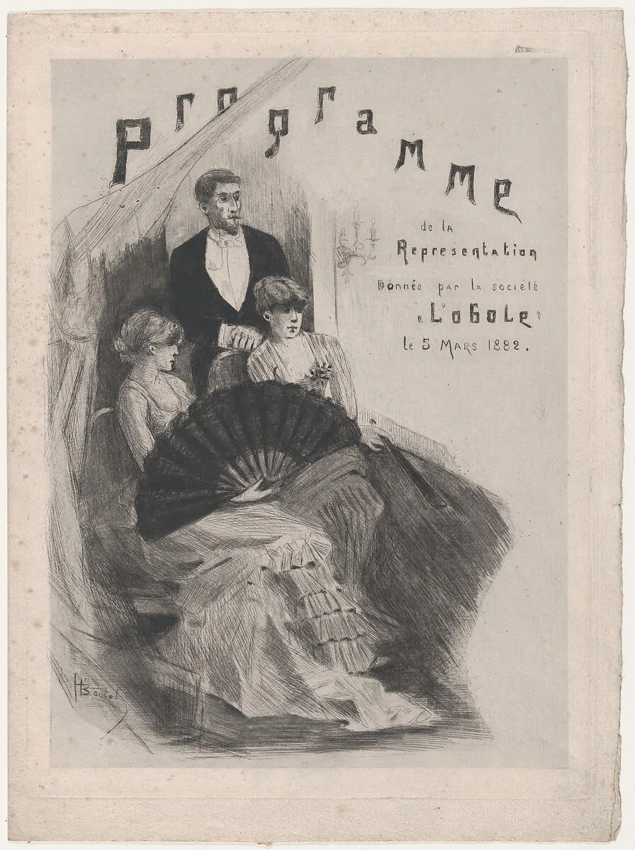 Program for the Performance of' 'L'Obole' — Henri Boutet