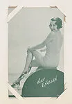 Kay English from Movie Stars Exhibit Cards series (W401) — Unknown