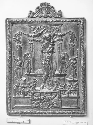 Virgin and Child with angels