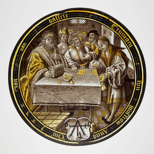 The Prodigal Receives His Share (one of eight scenes from the story of the Prodigal Son)