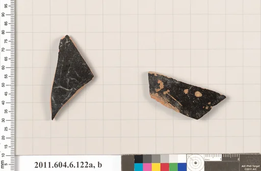 Terracotta fragments of closed shapes