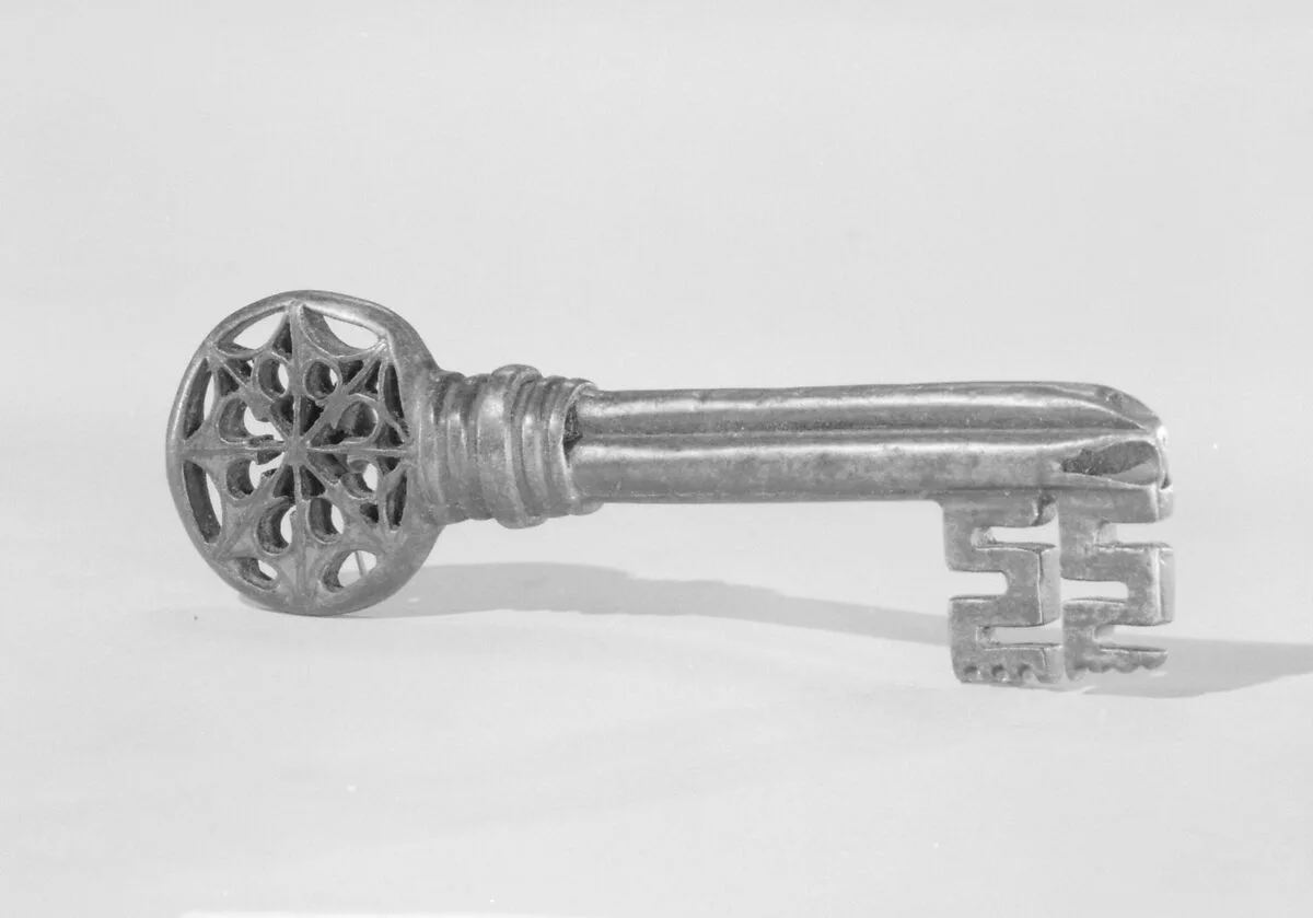 Coffer or chest key — Unknown
