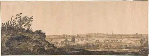 View of Calcar on the Lower Rhine near Cleves