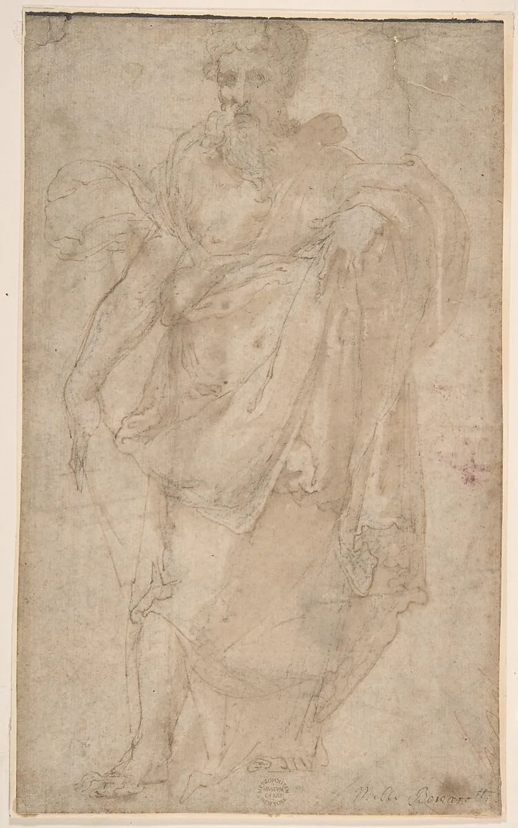 Figure of a Prophet — Anonymous, Italian, 16th century