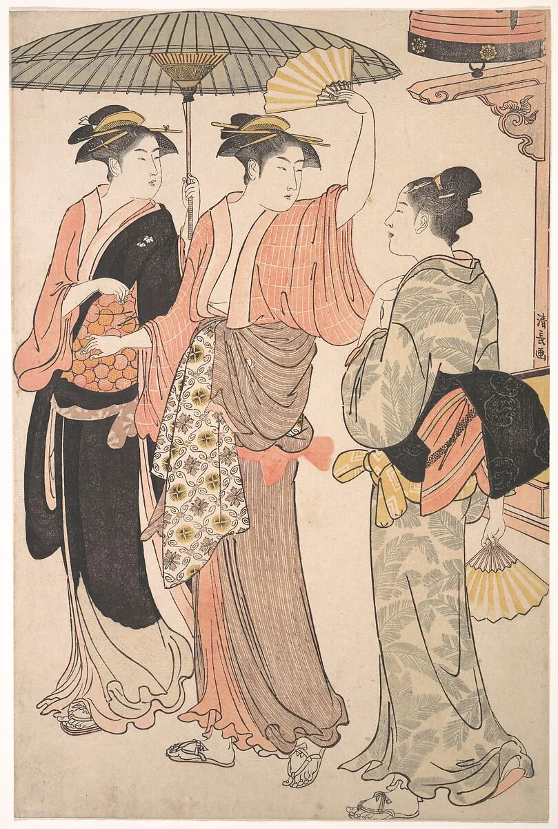 「美南見十二候」 五月 |The Fifth Month, from the series Twelve Months in the Southern Pleasure District (Minami jūni kō) — Torii Kiyonaga