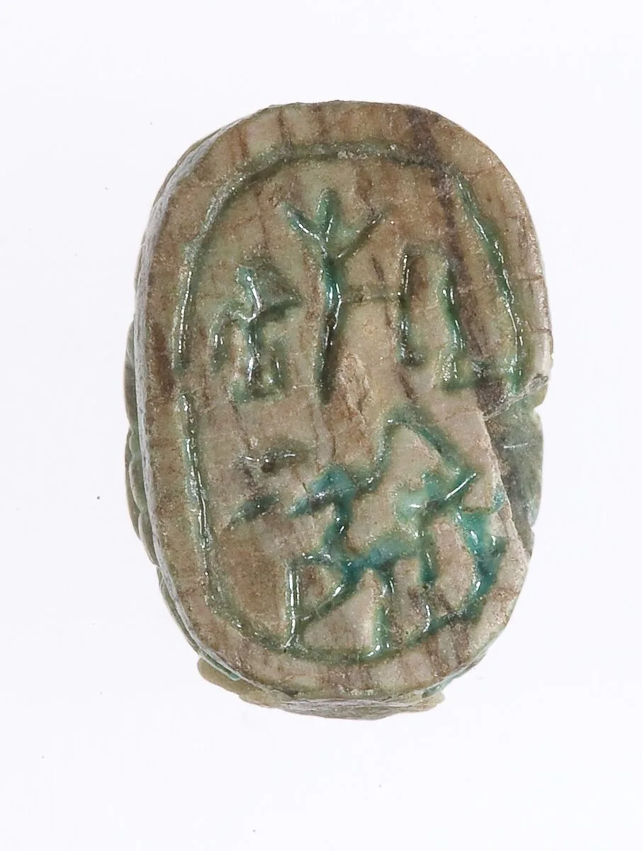 Scarab Inscribed For the Scribe Djehutymose — Unknown