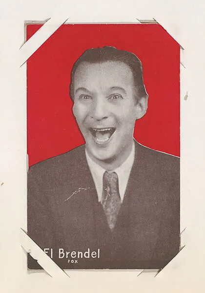 El Brendel from Movie Stars Exhibit Cards series (W401) — Unknown