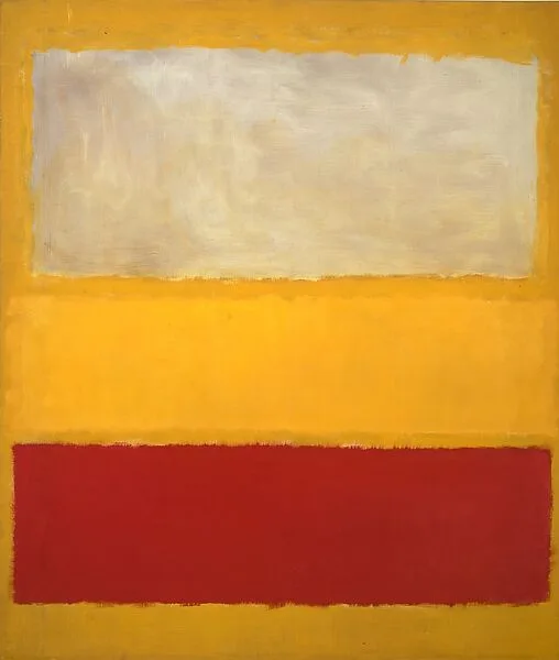 No. 13 (White, Red on Yellow) — Mark Rothko