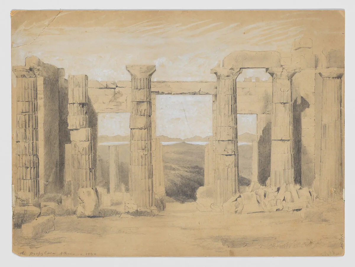The Propylaea, Athens — Anonymous, British, 19th century