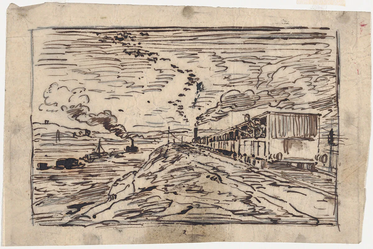The Departure or The Return — Charles-François Daubigny
