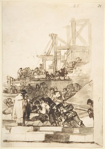Construction; page 46 from the 'Images of Spain' album (F)