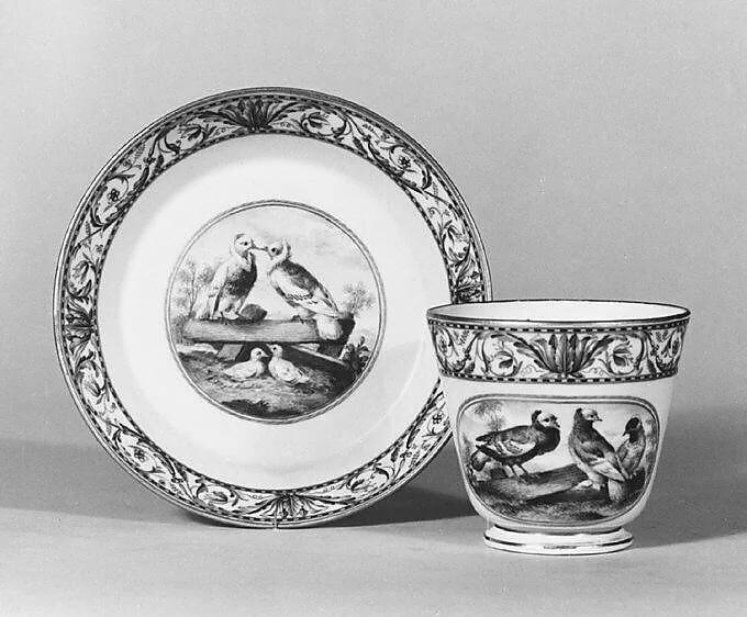 Saucer (part of a service) — Meissen Manufactory|Marcolini Period