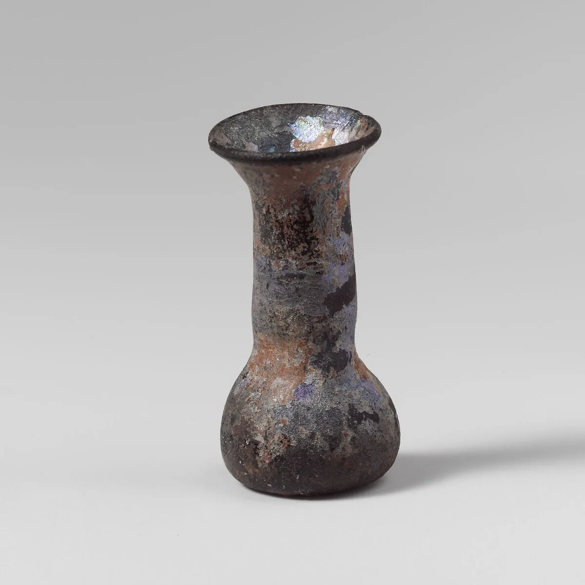 Glass perfume bottle — Unknown