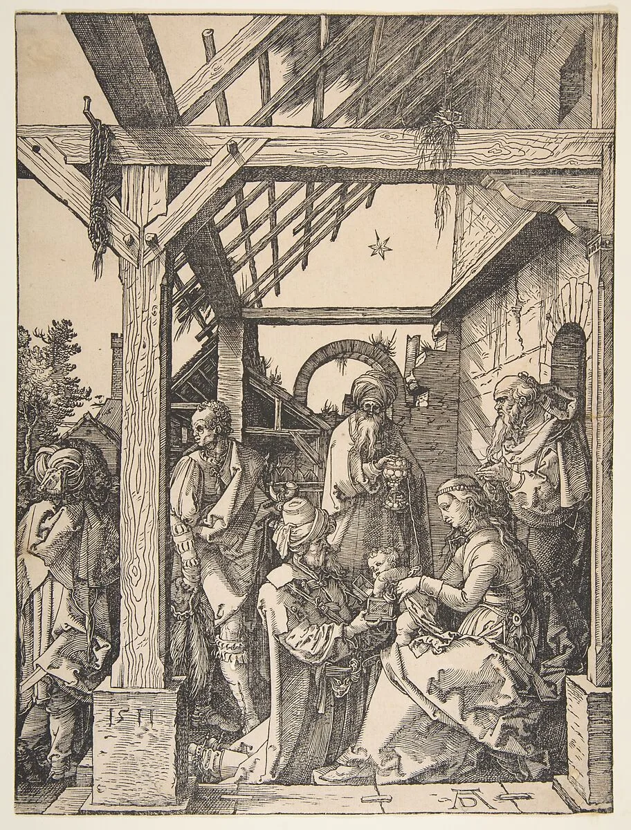 The Adoration of the Magi — Albrecht Dürer