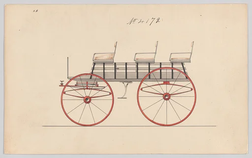 Design for 6 seat Phaeton, no. 4172