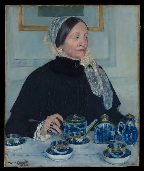 Lady at the Tea Table — Mary Cassatt