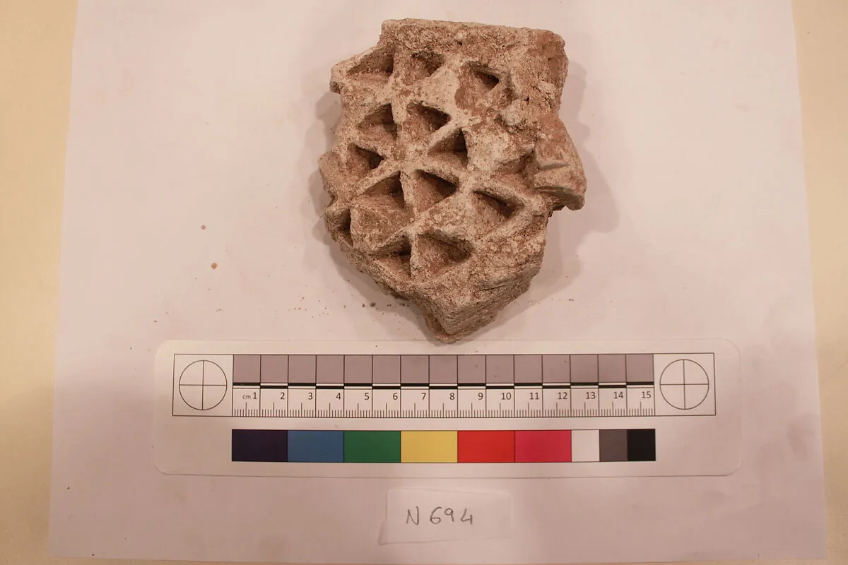 Stucco Fragment — Unknown
