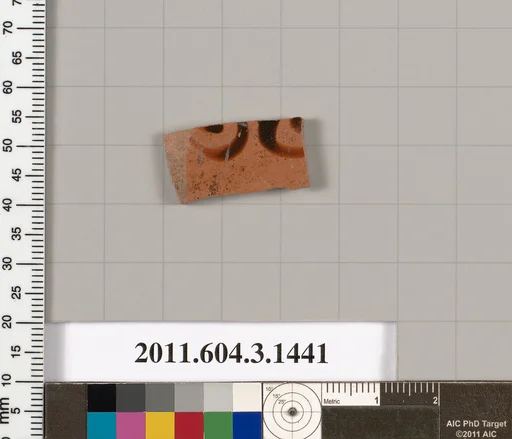 Terracotta fragment of a skyphos (deep drinking cup)
