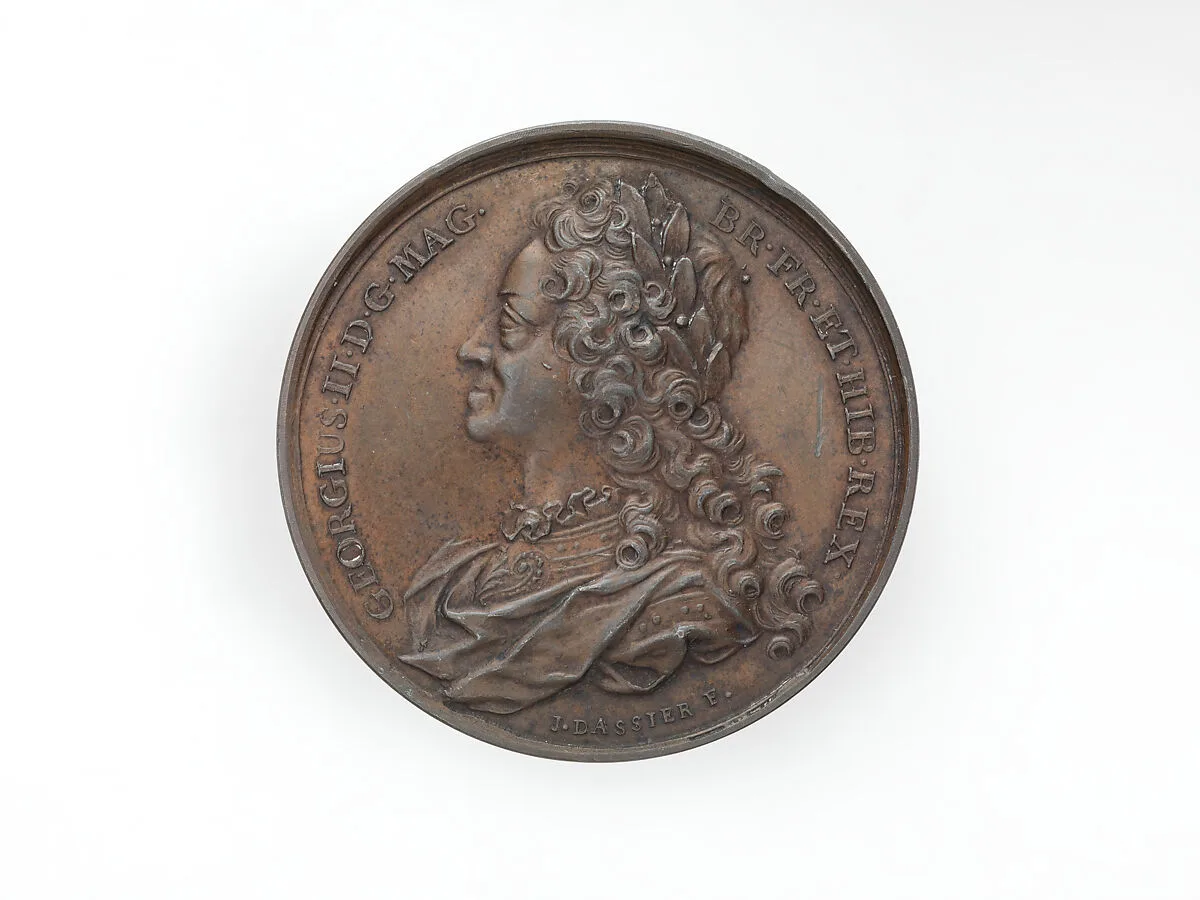 George II, from the English Monarchs series — Jean Dassier