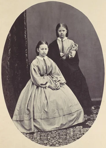 [Portrait of Two Girls]