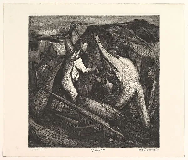Labor — Will Barnet|WPA