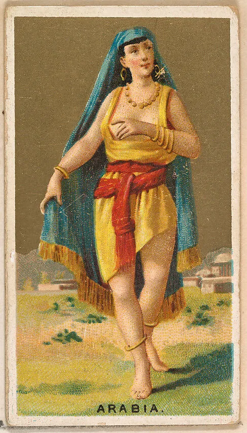 Arabia, from the Dancing Girls of the World series (N185) issued by Wm. S. Kimball & Co. — William S. Kimball & Company