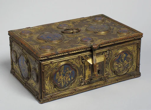 Box with Enamel Plaques