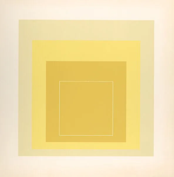 Proof for White Line Square series — Josef Albers|Gemini G.E.L.|Kenneth E. Tyler