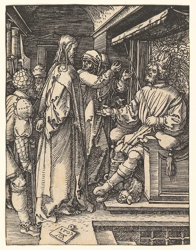 Christ Before Herod, from "The Small Passion"