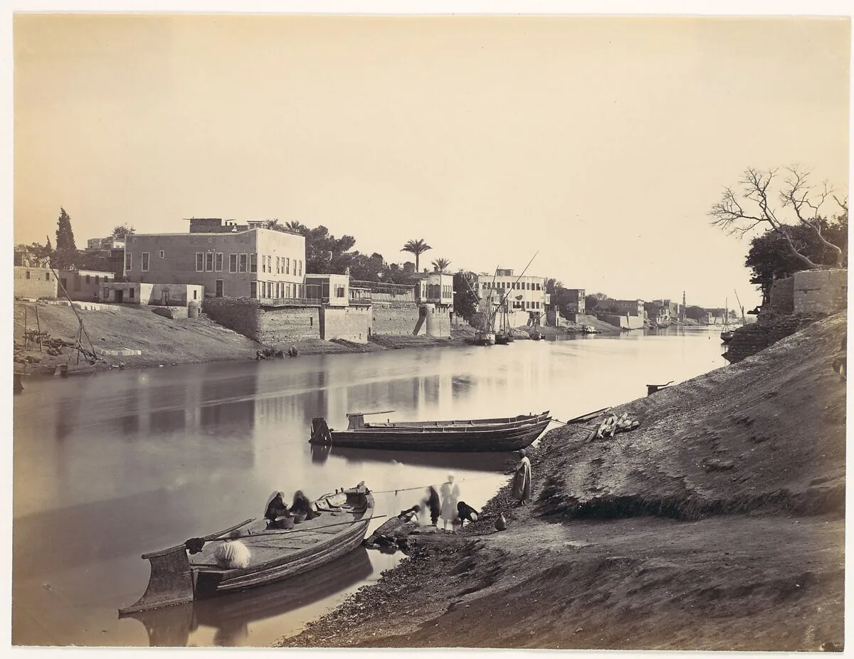 Banks of the Nile at Cairo — Francis Frith|Francis Frith and Company