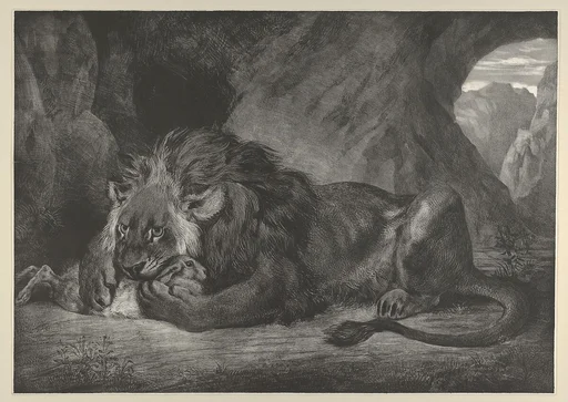 Lion of the Atlas Mountains
