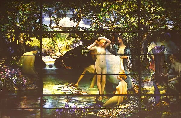 The Bathers — Louis C. Tiffany