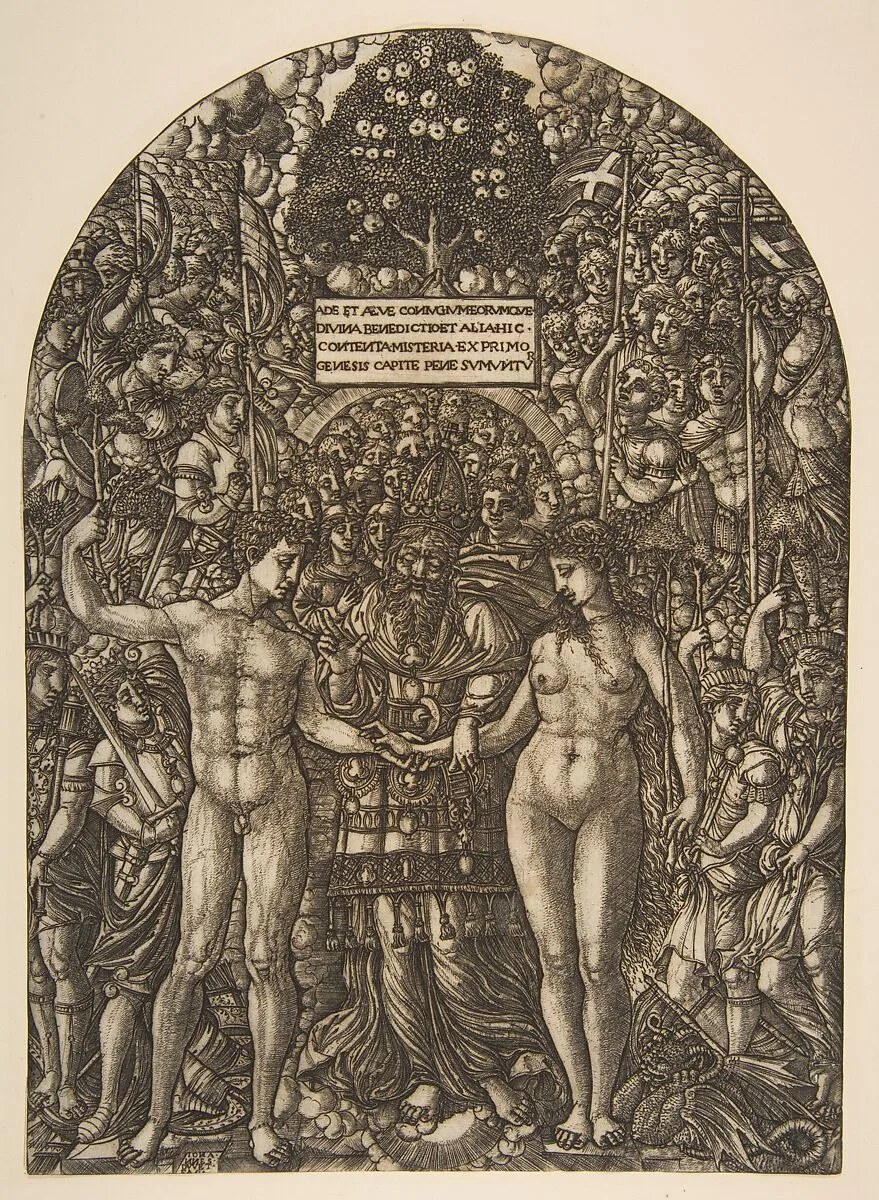 The Marriage of Adam and Eve — Jean Duvet