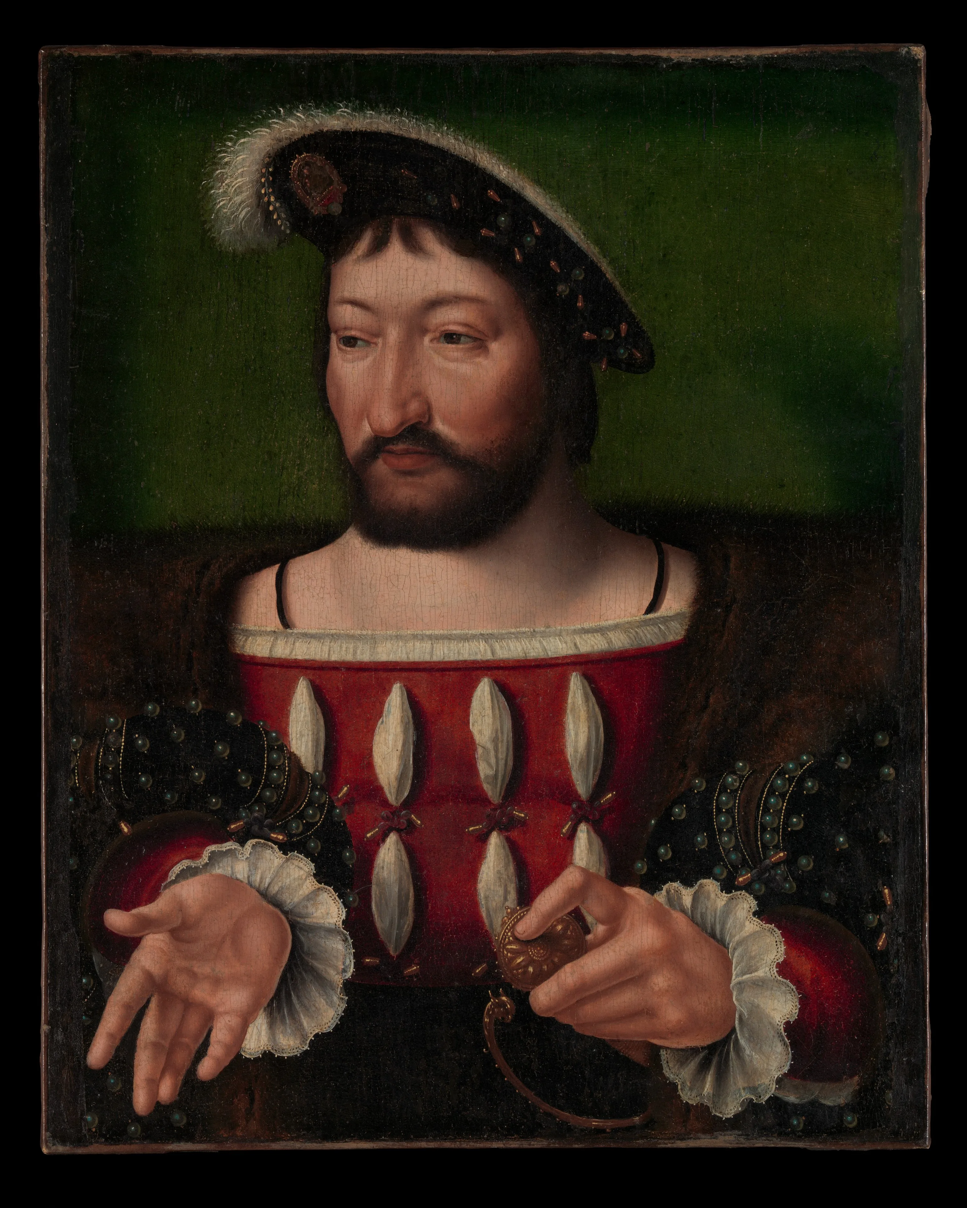 Francis I (1494–1547), King of France — Joos van Cleve