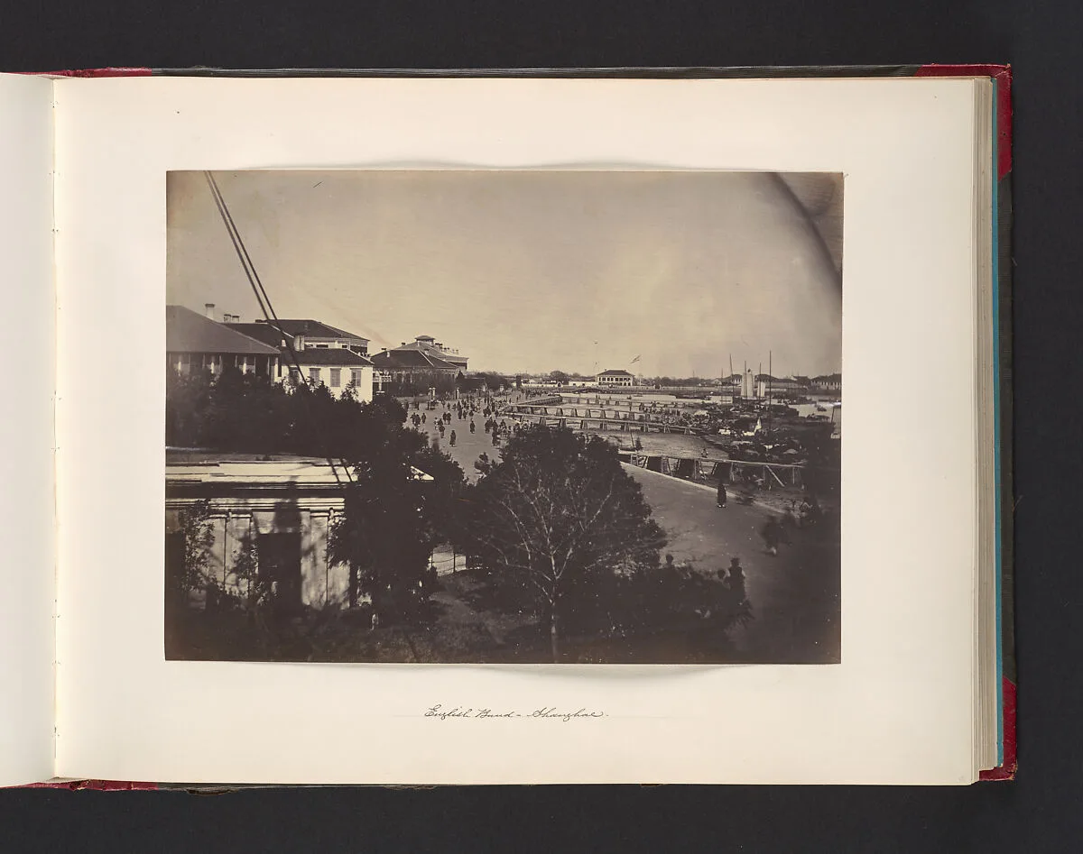English Bund, Shanghai — John Thomson