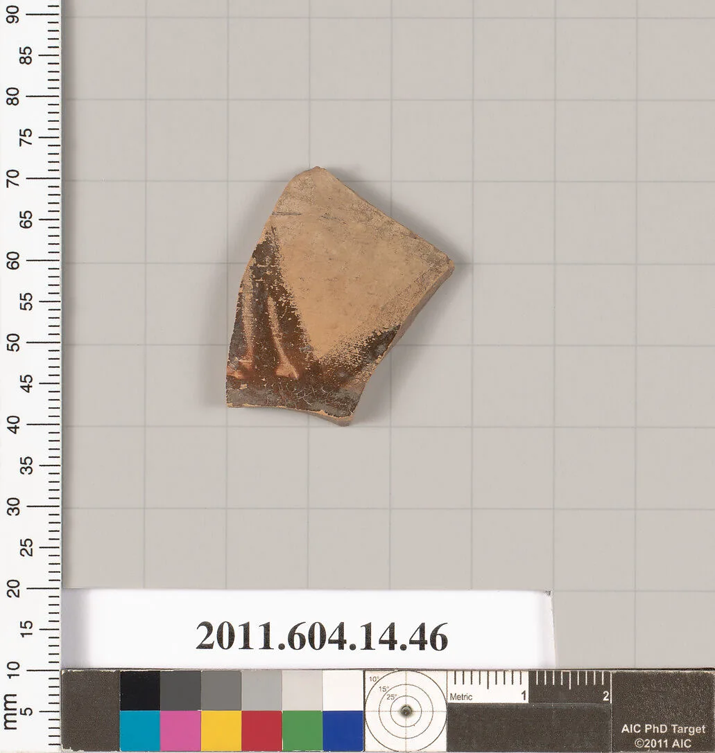 Terracotta fragment from a closed shape — Unknown