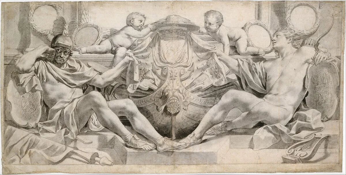 Allegory in Honor of Cardinal Richelieu — Charles Le Brun