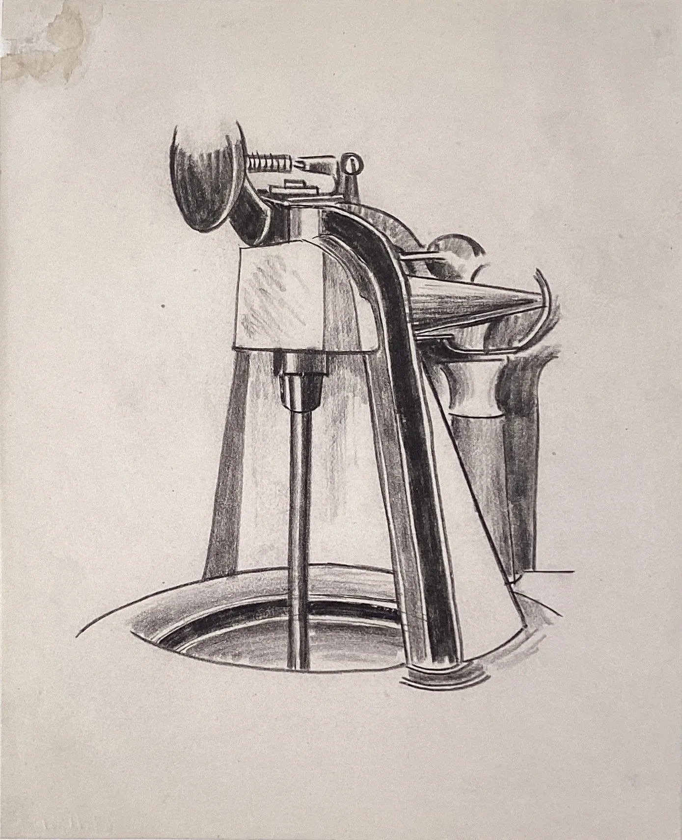 Study for "The Well" — Morton Schamberg