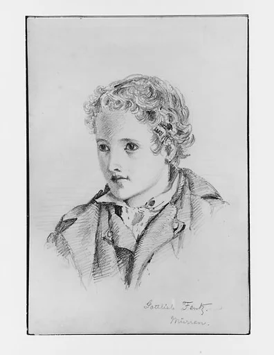 Gottlieb Feutz, Mürren (from Switzerland 1870 Sketchbook)