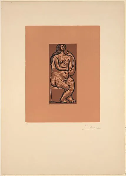 Seated Nude — Pablo Picasso|Hidalgo Arnéra|Galerie Louise Leiris
