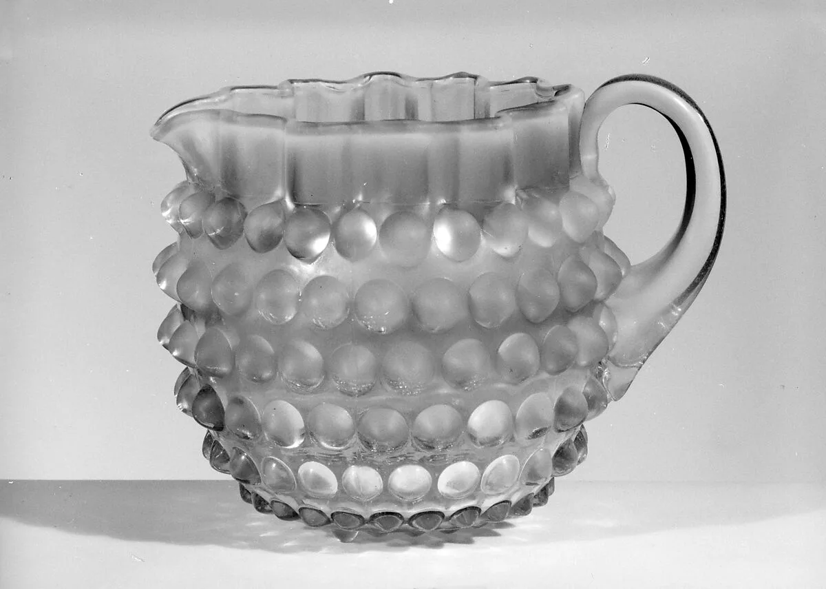 Hobnail Pitcher — Hobbs, Brockunier and Company