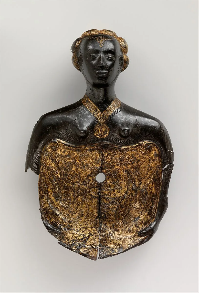 Escutcheon Plate of a Shaffron (Horse's Head Defense) — Unknown