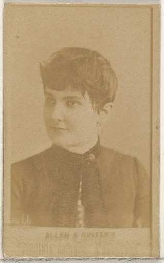 From the Actors and Actresses series (N45, Type 5) for Virginia Brights Cigarettes