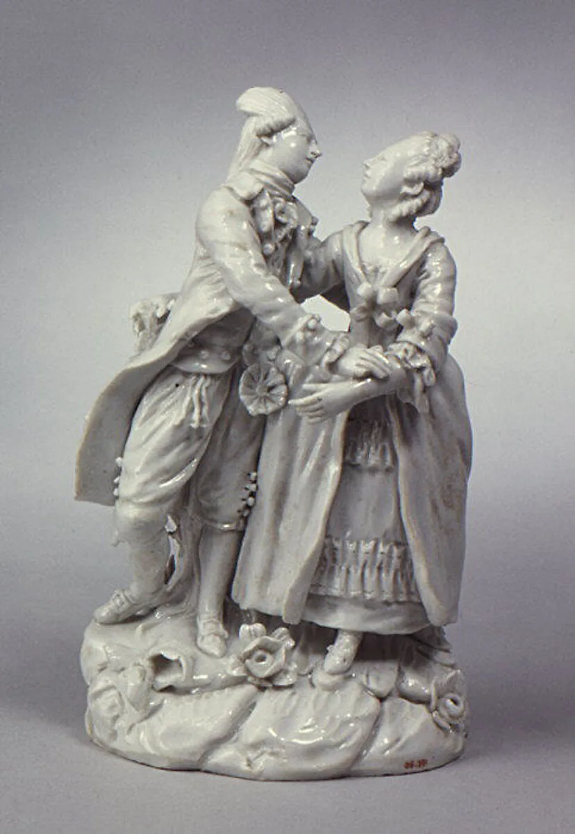 Pair of lovers — Le Nove Porcelain Manufactory|Parolin period