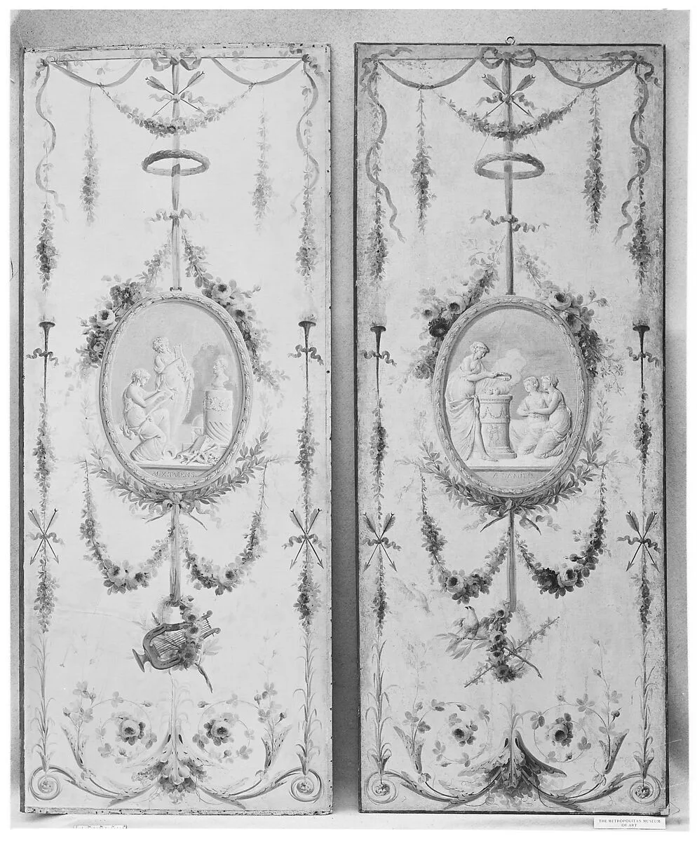 Allegory of Friendship (one of a pair) — Le Riche