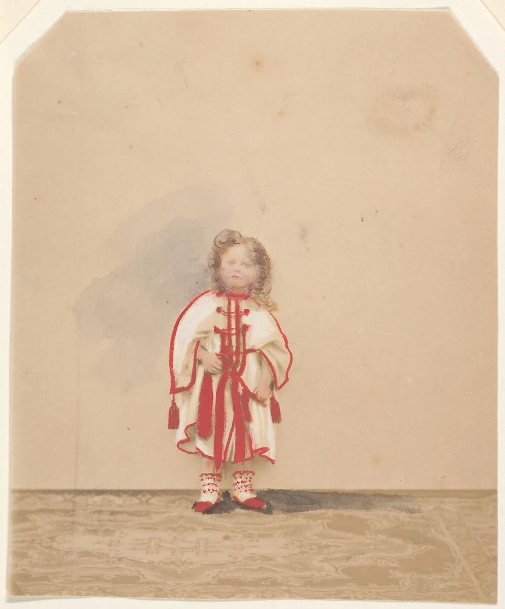 Le bournous (colorie) — Pierre-Louis Pierson